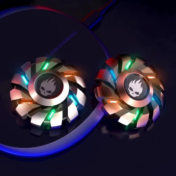 Colorful Glow in The Dark, High Speed and Silence, Cool Metal Mechanical Gear(1 - Picture 4 of 6